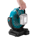 Makita 11-1/8 in. H 3 speed Oscillating Cordless Jobsite Fan