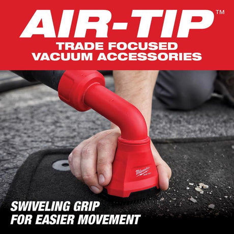 Milwaukee AIR-TIP 1-1/4 in. - 2-1/2 in. Automotive Kit W/Crevice Tools, Utility Nozzle and Bag For W