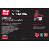 Grip-Rite 15 deg Coil Siding Nailer