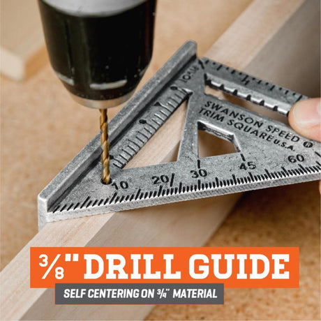 Swanson 4-1/2 in. L Aluminum Trim Speed Square