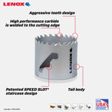 Lenox Speed Slot 2-1/8 in. Carbide Tipped Hole Saw