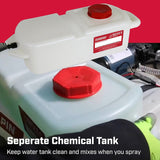 Chapin 97761E Tow Behind Sprayer, 25 gal Tank, 15 ft L Hose