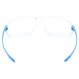 General Electric 03 Series Anti-Fog Impact-Resistant Safety Glasses Clear Lens Blue Frame 1 pk