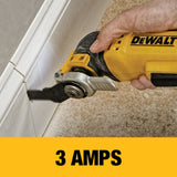 DeWalt 3 amps Corded Oscillating Multi-Tool Kit