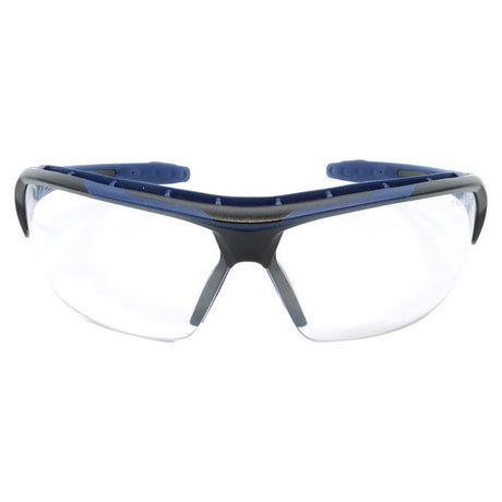 General Electric 09 Series Anti-Fog Impact-Resistant Safety Glasses Clear Lens Black/Blue Frame 1 pk
