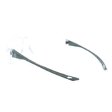 General Electric 03 Series Anti-Fog Impact-Resistant Safety Glasses Clear Lens Gray Frame 1 pk