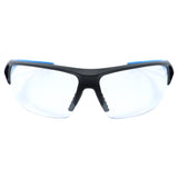 General Electric 06 Series Anti-Fog Impact-Resistant Safety Glasses Clear Lens Black/Blue Frame 1 pk