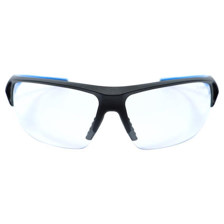 General Electric 06 Series Anti-Fog Impact-Resistant Safety Glasses Clear Lens Black/Blue Frame 1 pk