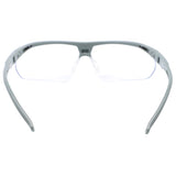 General Electric 08 Series Impact-Resistant Safety Glasses Clear Lens Black Frame 1 pk