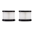 Milwaukee 3.75 in. L X 3.75 in. W HEPA Filter 2 pc
