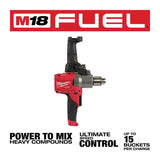 Milwaukee M18 FUEL 1/2 in. Brushless Mud Mixer Tool Only