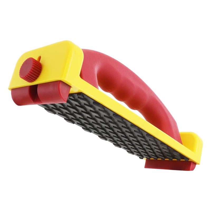 Milescraft GrabberPlus Rubber 8.25 in. L X 4 in. W Miter Table Saw Router Red/Yellow 1 pc
