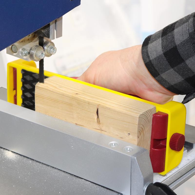 Milescraft GrabberPlus Rubber 8.25 in. L X 4 in. W Miter Table Saw Router Red/Yellow 1 pc