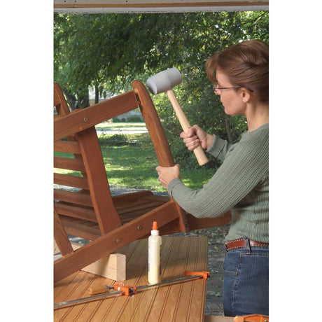 Estwing Deadhead 18 oz Mallet Rubber Head Wood Handle