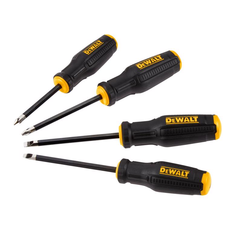 DeWalt ToughSeries 3/16 in. L Demolition Screwdriver Set 4 pc ...