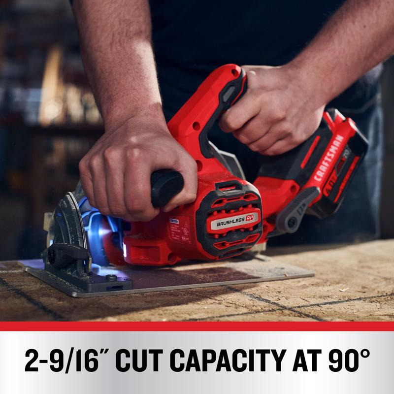 Craftsman V20 BRUSHLESS RP 7-1/4 in. Cordless Brushless Circular Saw Tool Only