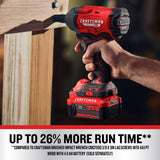 Craftsman V20 1/2 in. Cordless Brushless Impact Wrench Tool Only