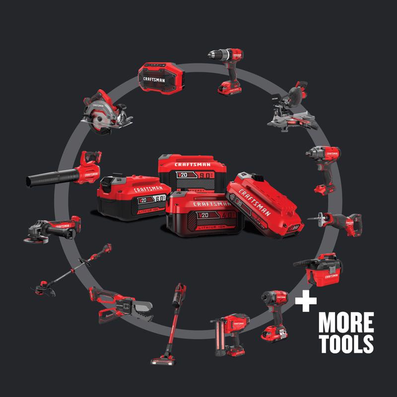 Craftsman V20 BRUSHLESS RP 1/2 in. Brushless Cordless Drill/Driver Kit (Battery)