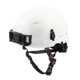 Milwaukee BOLT Ratchet Type II Class E Non-Vented Safety Helmet White