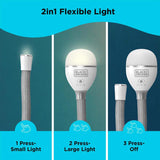 Black+Decker White LED Bendable Work Light