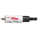 Milwaukee Hole Dozer 1 in. Bi-Metal Hole Saw with Arbor and Pilot Bit 1 pk, Pack of 2