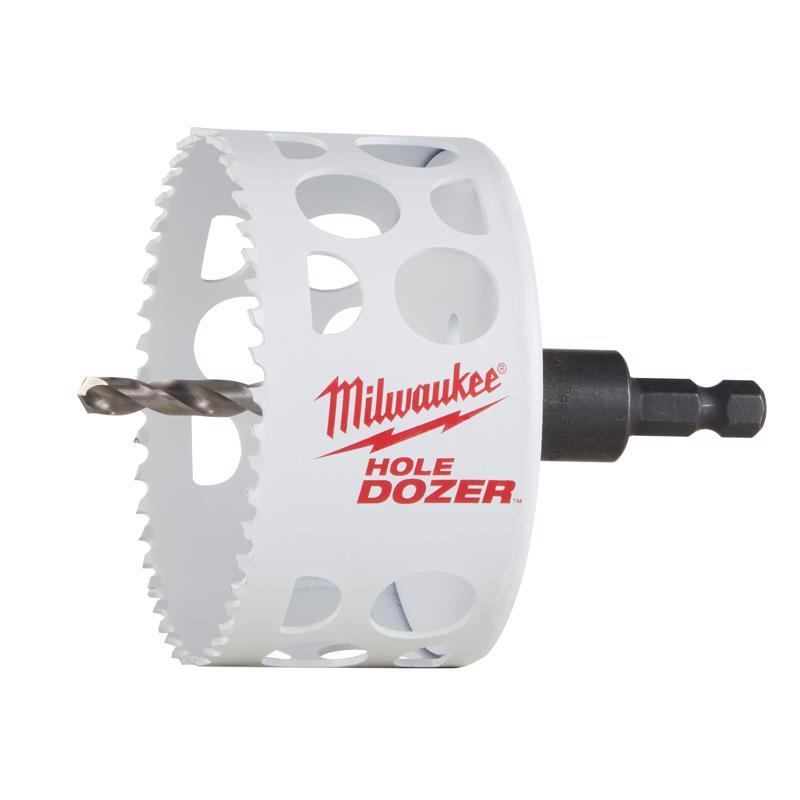 Milwaukee Hole Dozer 2-1/2 in. Bi-Metal Hole Saw with Arbor and Pilot Bit 1 pk, Pack of 2