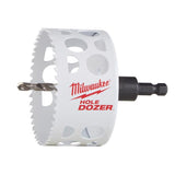 Milwaukee Hole Dozer 3-1/2 in. Bi-Metal Hole Saw with Arbor and Pilot Bit 1 pk, Pack of 2