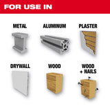 Milwaukee Hole Dozer 1-3/8 in. Bi-Metal Hole Saw with Arbor and Pilot Bit 1 pk, Pack of 2