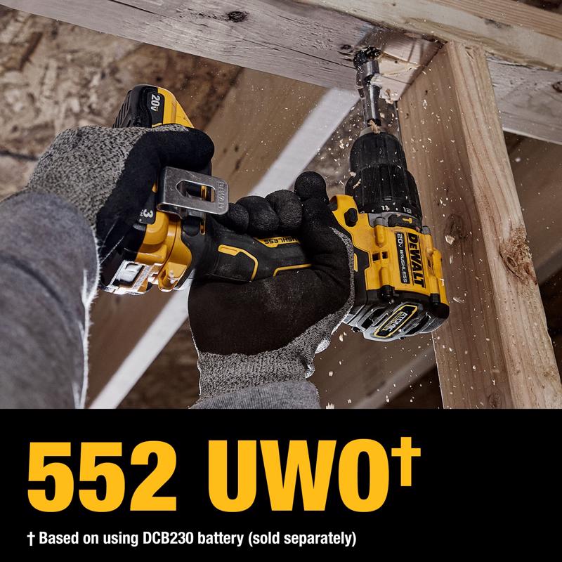 DeWalt 20V MAX ATOMIC Cordless Brushless 2 Tool Combo Kit