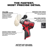 Milwaukee M12 Cordless 3 in. Buffer/Polisher