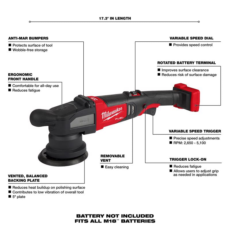 Milwaukee M18 Cordless in. Polisher