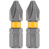 DeWalt Max Fit Phillips #2 X 1 in. L Screwdriver Bit Set Steel 2 pk