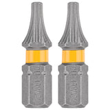 DeWalt Max Fit Torx #10 X 1 in. L Screwdriver Bit Set Steel 2 pk