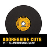 DeWalt 14 in. D X 20 mm Aluminum Oxide Cut-Off Wheel 1 pk