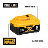 DeWalt 20V MAX DCB206-2 6 Ah Lithium-Ion Battery Combo Pack 2 pc