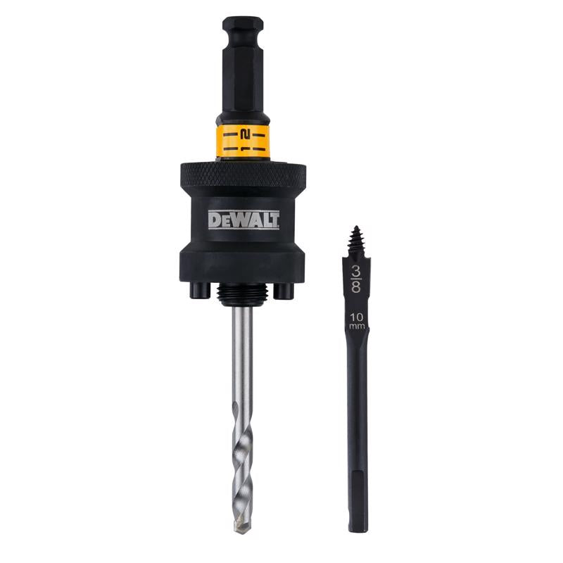 DeWalt Rapid Load 1-1/4 - 6-1/4 in. Steel Universal Hole Saw Arbor 1 pc