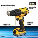 DeWalt 20V MAX Cordless Brushless 2 Tool Combo Kit