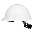 3M SecureFit 4-Point Ratchet Cap Style Hard Hat White