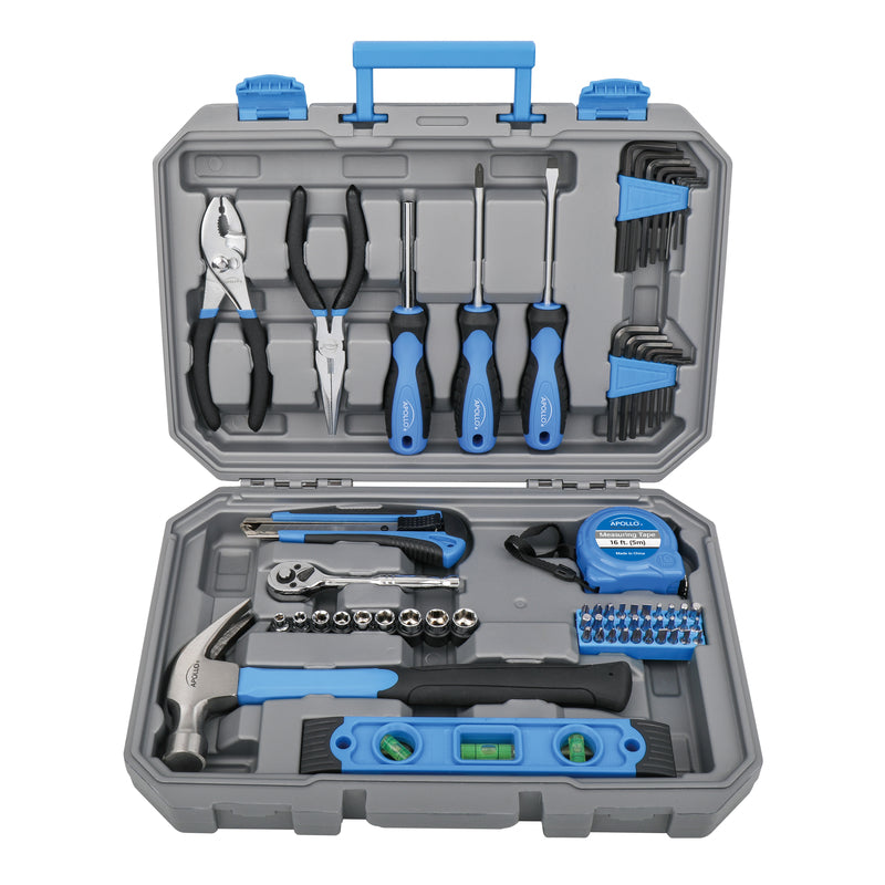 Apollo Tools Household Tool Kit 65 pc