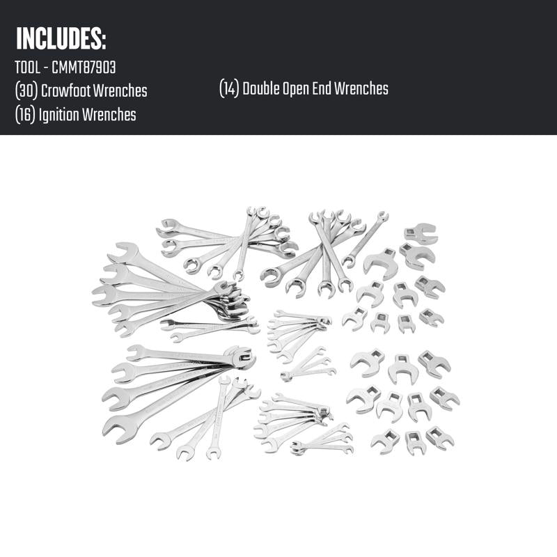 Craftsman Metric and SAE Wrench Set 60 pc