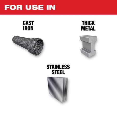 Milwaukee Torch Sawzall 12 in. Carbide Blade 8 TPI 1 blade