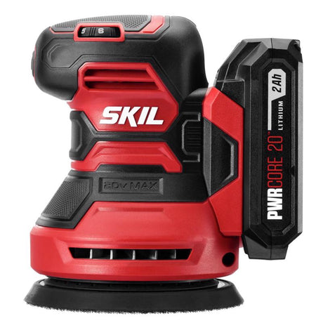 SKIL 20V PWR Core 20 Cordless Random Orbit Sander Kit (Battery & Charger)