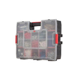 Craftsman 13 in. W X 3.5 in. H X 17.5 in. D Storage Organizer Plastic 15 compartments Black/Red