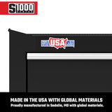 Craftsman S1000 27 in. 4 drawer Steel Rolling Tool Cabinet 32.5 in. H X 18 in. D