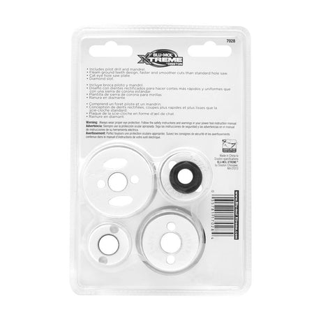 Blu-Mol Xtreme Bi-Metal Hole Saw Set 5 pc