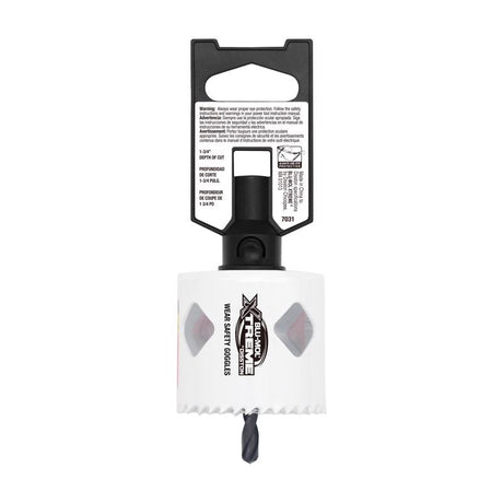 Blu-Mol Xtreme 2-1/8 in. Bi-Metal Hole Saw 1 pk