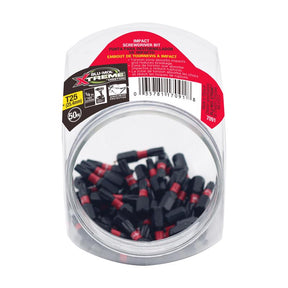 Blu-Mol Xtreme Torx T25 X 1 in. L Screwdriver Bit S2 Tool Steel 1 pc, Pack of 50