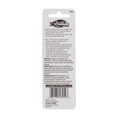 Blu-Mol Xtreme 3-5/8 in. Bi-Metal Universal Jig Saw Blade 10 TPI 2 pk