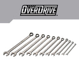 Craftsman OVERDRIVE 6 Point Metric Wrench Set 11 pc