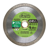 Gator PreciseCut 4-1/2 in. D X 5/8 and 7/8 in. Diamond Continuous Rim Saw Blade 1 pk